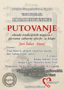 Promocija knjige “Putovanje” – Jure Šaban Stanić, 2025.